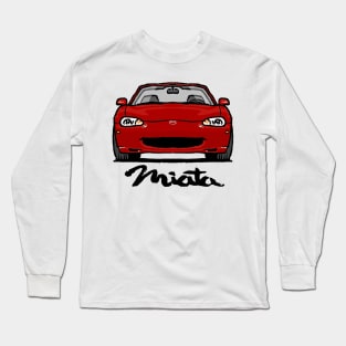 MX5 Miata NB1 Red Long Sleeve T-Shirt